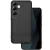 Samsung Galaxy S26 Plus 5G szilikon tok – kameravédős, karbon mintás fekete hátlaptok, Simple Carbon case