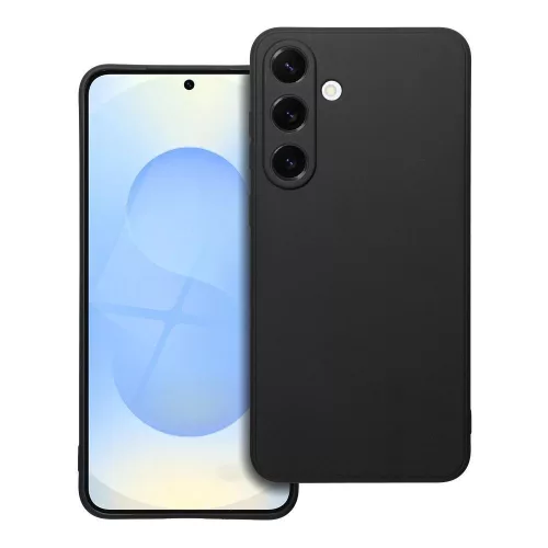 Samsung Galaxy S25 FE 5G szilikon tok, hátlaptok, telefon tok, matt, fekete