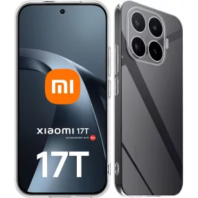   Xiaomi 17T 5G szilikon tok, hátlaptok, telefon tok, vastag, átlátszó, kamera védelemmel, 2mm