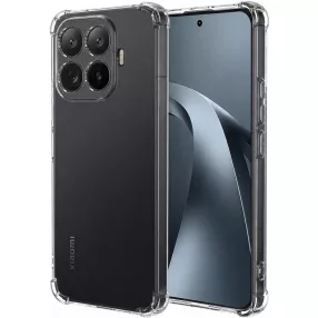   Xiaomi 17T Pro 5G szilikon tok – kameravédős, 1,5 mm-es átlátszó hátlaptok megerősített sarkokkal, Anti Shock