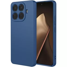   Xiaomi 17T Pro 5G szilikon tok, hátlaptok, telefon tok, matt, sötétkék
