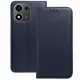Honor 600 Smart 5G könyvtok, fliptok, telefon tok, mágneszáras, bankkártyatartós, sötétkék, Smart Magnetic