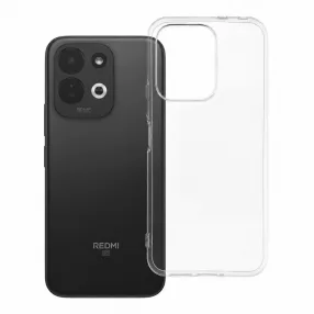  Xiaomi Redmi 17 4G / Redmi 17 5G szilikon tok – ultravékony, 1mm-es átlátszó hátlaptok, Ultra Slim