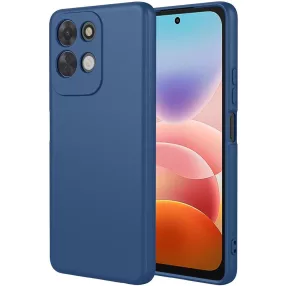   Xiaomi Redmi 17 4G / Redmi 17 5G szilikon tok, hátlaptok, telefon tok, matt, sötétkék