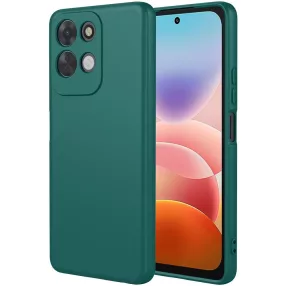   Xiaomi Redmi 17 4G / Redmi 17 5G szilikon tok, hátlaptok, telefon tok, matt, zöld