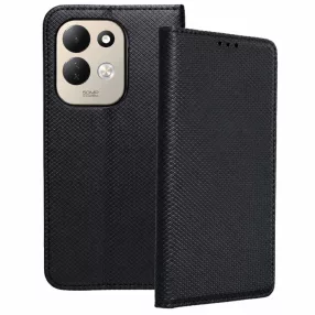   Xiaomi Redmi 17 4G / Redmi 17 5G könyvtok, fliptok, telefon tok, mágneszáras, bankkártyatartós, fekete