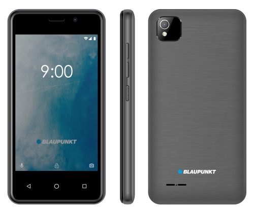 Blaupunkt SF04 4G mobiltelefon, Dual sim, 1GB/8GB, ezüst, kártyafüggetlen, 1 napos, doboz sérült