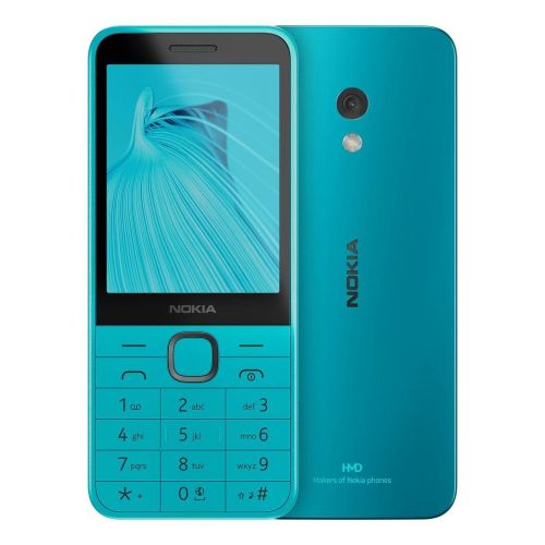 Nokia 235 4G (2024) mobiltelefon, dual sim, kék, kártyafüggetlen, magyar menüs