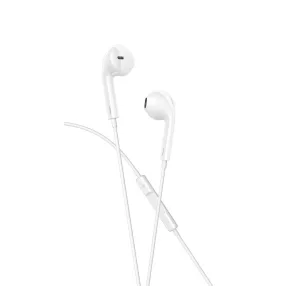  Vezetékes fülhallgató, headset, USB-C (Type-C) csatlakozóval, hangerő szabályzós, fehér, XO-EP72