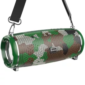   Hoco bluetooth hangszóró, vezeték nélküli hangszóró, 10W, terep mintás, Hoco HC2 Xpress