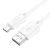 USB-C adatkábel, töltőkábel, USB-A-USB-C (USB Type-C), fehér, 3A 1m, Hoco X88