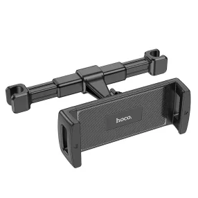   Autós tablet tartó, fejtámlára rögzíthető, fekete, 4.7-12.9 col, Hoco CA121