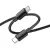 USB-C adatkábel, töltőkábel, USB-C-USB-C (USB Type-C), fekete, magas teljesítményű, 100W 5A 1m, Hoco X96