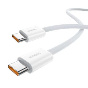   Baseus USB-C (Type-C) adatkábel, töltőkábel, gyorstöltő, fast charge, fehér, 100W 1m, Baseus Superior Series2 P10365200211-03
