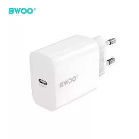   BWOO BO-CDA233 20W USB-C PD gyorstöltő hálózati adapter telefon töltő
