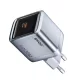 30W USB-C PD 3.0 GaN gyorstöltő hálózati adapter telefonhoz, szürke – BWOO BO-CDA236