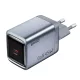 45W USB-C PD 3.0 PPS GaN gyorstöltő hálózati adapter telefonhoz, szürke – BWOO BO-CDA238
