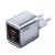 30W USB-C PD 3.0 + USB-A QC 3.0 GaN gyorstöltő adapter, szürke – BWOO BO-CDA237