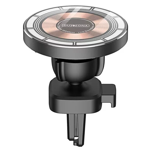 Duzzona mágneses autós telefontartó vezeték nélküli töltővel – 15W, MagSafe kompatibilis