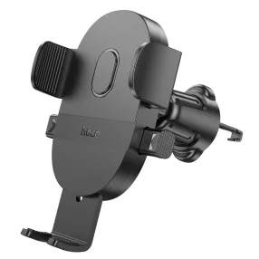   Autós mobiltelefon tartó, szellőzőnyílásra helyezhető, fekete, Hoco H18