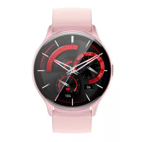   Hoco Y15 okosóra, 1,43" kijelző, hívás fogadás funkcióval, IP68 vízállóság, rózsaszín