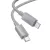 USB-C adatkábel, töltőkábel, USB-C-USB-C (USB Type-C), szürke, 60W 1m, Hoco X107