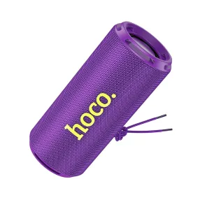   Hoco bluetooth hangszóró, vezeték nélküli hangszóró, 2x8W, lila, Hoco HC27