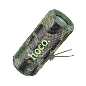   Hoco bluetooth hangszóró, vezeték nélküli hangszóró, 2x8W, terepmintás, Hoco HC27