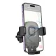 HOCO H75 autós telefontartó szellőzőrácsba – univerzális mobiltelefon tartó egykezes rögzítéssel