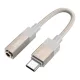Hoco UPA32C USB-C → 3,5 mm jack audio adapter – DAC, Hi-Fi hangzás, arany