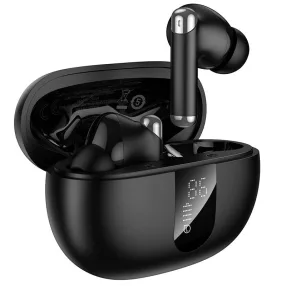   Bluetooth fülhallgató ANC + ENC zajszűréssel, TWS vezeték nélküli headset, 32 óra üzemidő, fekete, Hoco EQ26