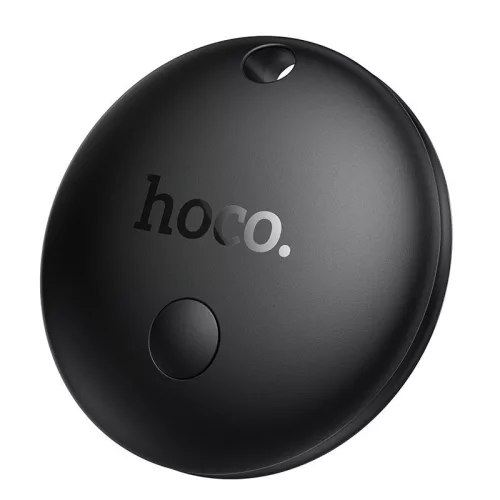 Hoco E93A Bluetooth lokátor – Google Find My Device kompatibilis, kulcskereső, fekete