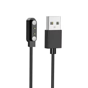   Hoco Y34 / Y37 / Y41 okosóra töltőkábel USB-A mágneses töltő 0,6m, fekete