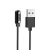 Hoco Y34 / Y37 / Y41 okosóra töltőkábel USB-A mágneses töltő 0,6m, fekete