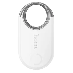   Hoco E98A Bluetooth lokátor – Google Find My Device kompatibilis, fémházas kulcskereső, fehér