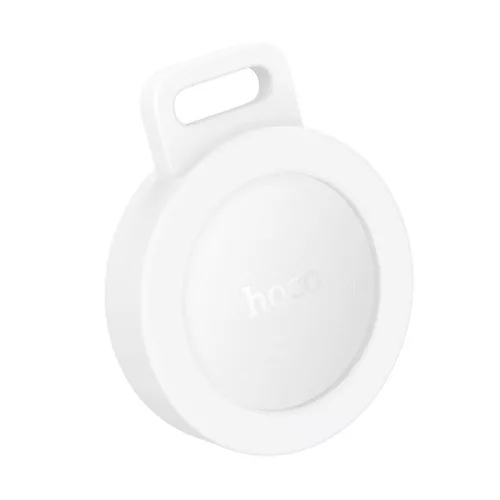 Hoco E101 Bluetooth lokátor – Apple Find My és Google Find My Device kompatibilis, fehér