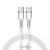 Baseus Cafule Series USB-C - USB-C adatkábel 100W – gyorstöltő kábel, 1m, fehér