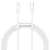 iPhone adatkábel, töltőkábel, iPhone 8pin, lightning - USB-C (Type-C), fehér, 20W 1.5m, Baseus CATLYS-B02