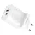 20W USB-C PD + USB-A QC3.0 gyorstöltő hálózati adapter telefon töltő Apple Watch vezeték nélküli töltővel, fehér, Veger W002E