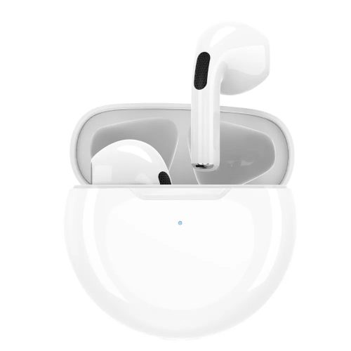 Vezeték nélküli fülhallgató, stereo bluetooth headset töltőtokkal, TWS, fehér, Pavareal PA-H08