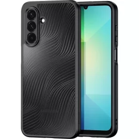   Samsung Galaxy A26 5G hátlaptok, telefon tok, kamera védelemmel, műanyag, fekete, Dux Ducis Aimo