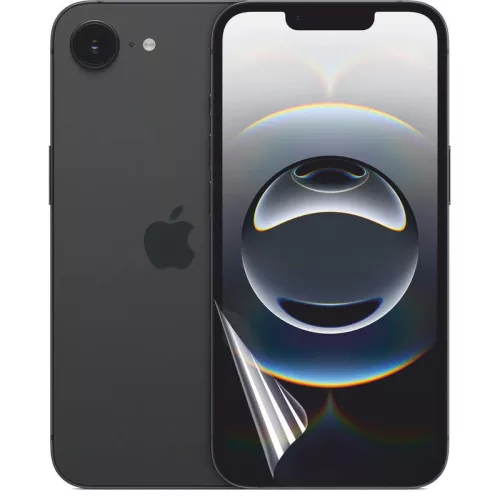 iPhone 13 / 13 Pro / 14 / 16e / 17e hidrogél kijelzővédő fólia