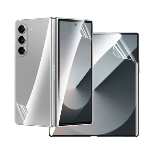 Samsung Galaxy Z Fold6 5G hidrogél fólia szett előlapi + belső + hátlapi teljes védelem