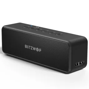  Blitzwolf bluetooth hangszóró, vezeték nélküli hangszóró, 30W, fekete, Blitzwolf BW-WA4