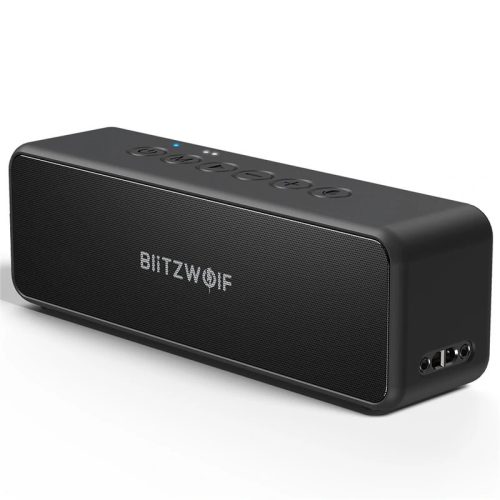 Blitzwolf bluetooth hangszóró, vezeték nélküli hangszóró, 30W, fekete, Blitzwolf BW-WA4